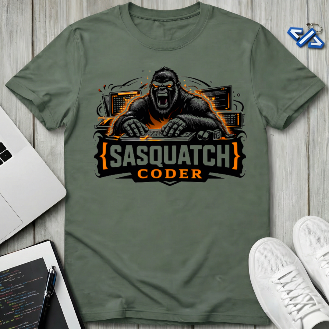 Sasquatch Coder T-Shirt