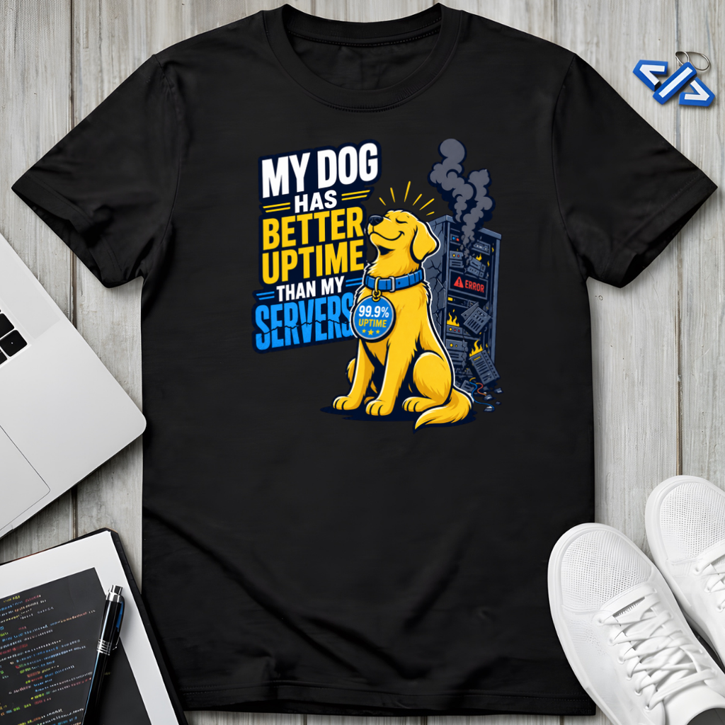 Dog Uptime T-Shirt