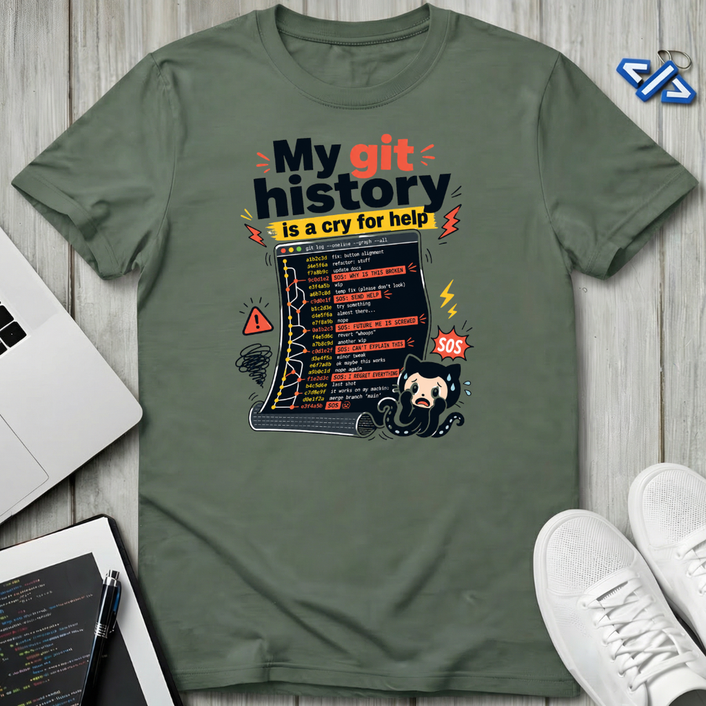 Crying History T-Shirt