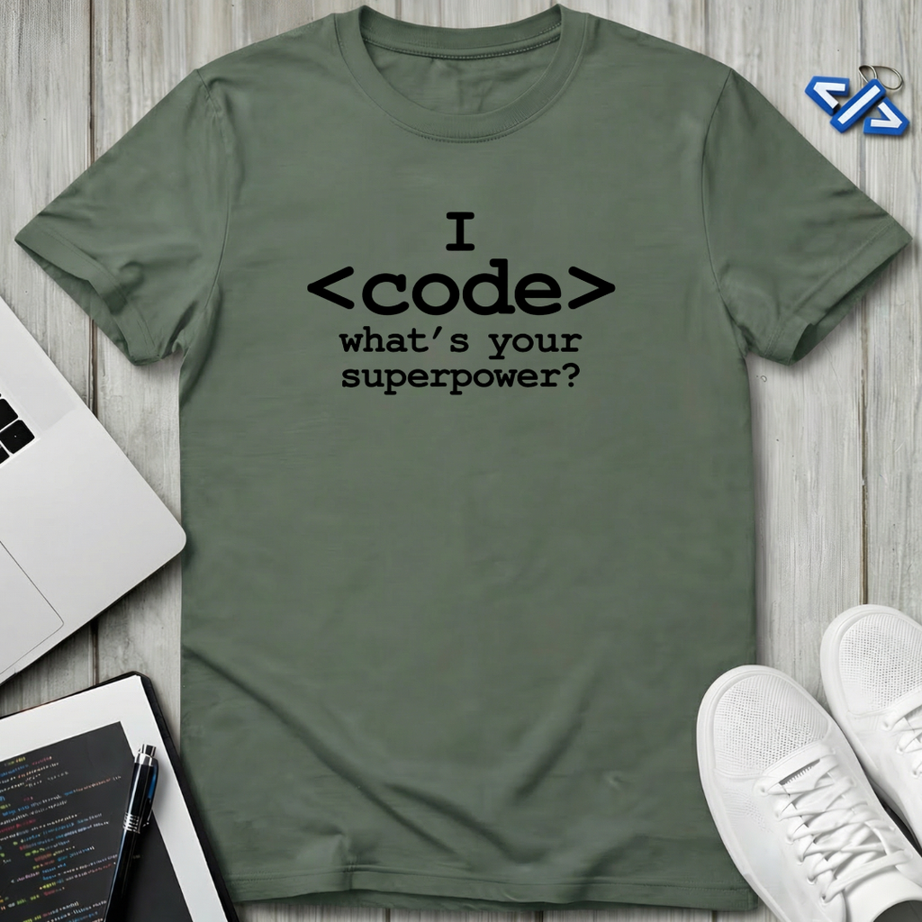Superpower Code T-Shirt