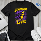 Superhero Semicolon T-Shirt
