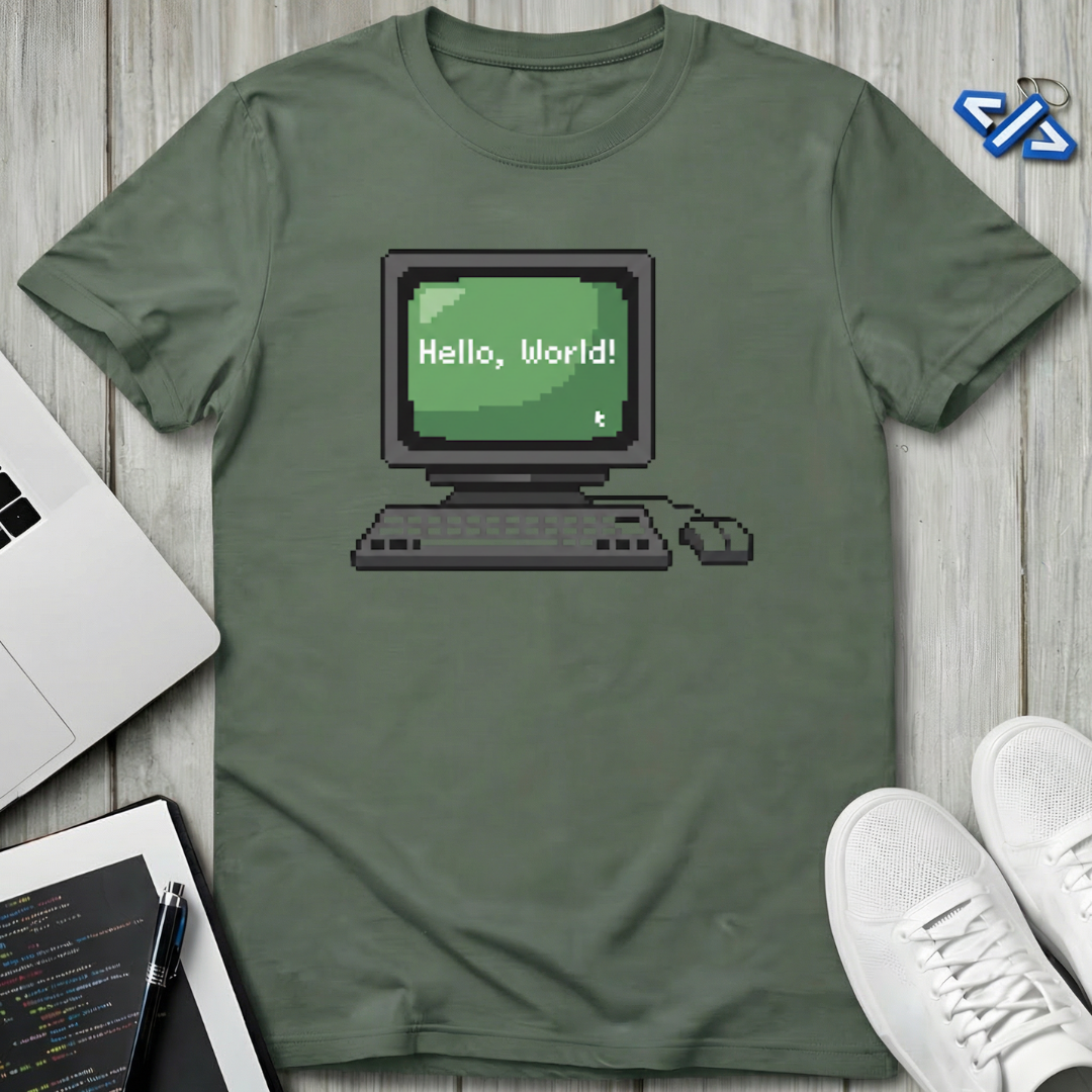 Retro Hello T-Shirt