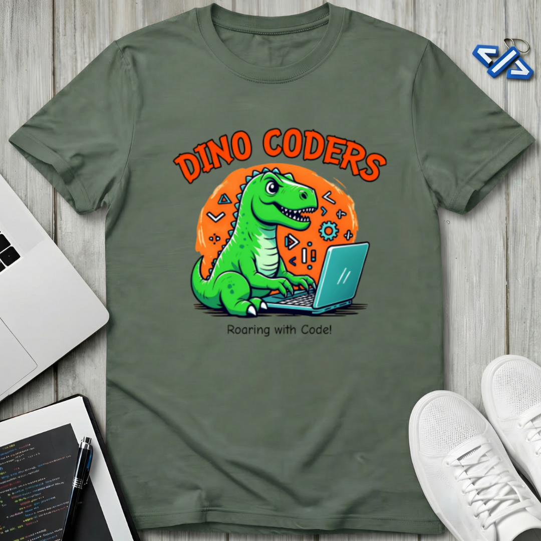 Dino Coder T-Shirt