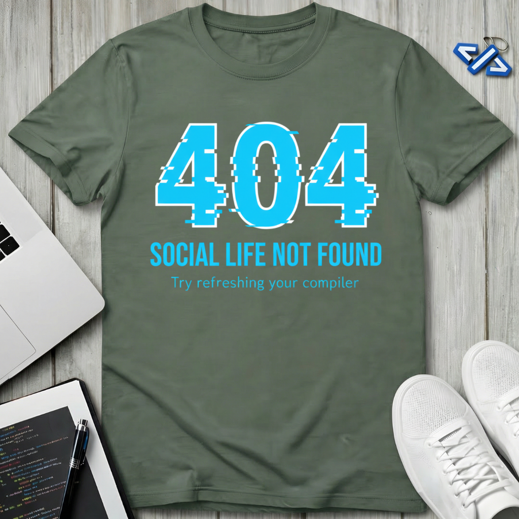 404 Social Life T-Shirt