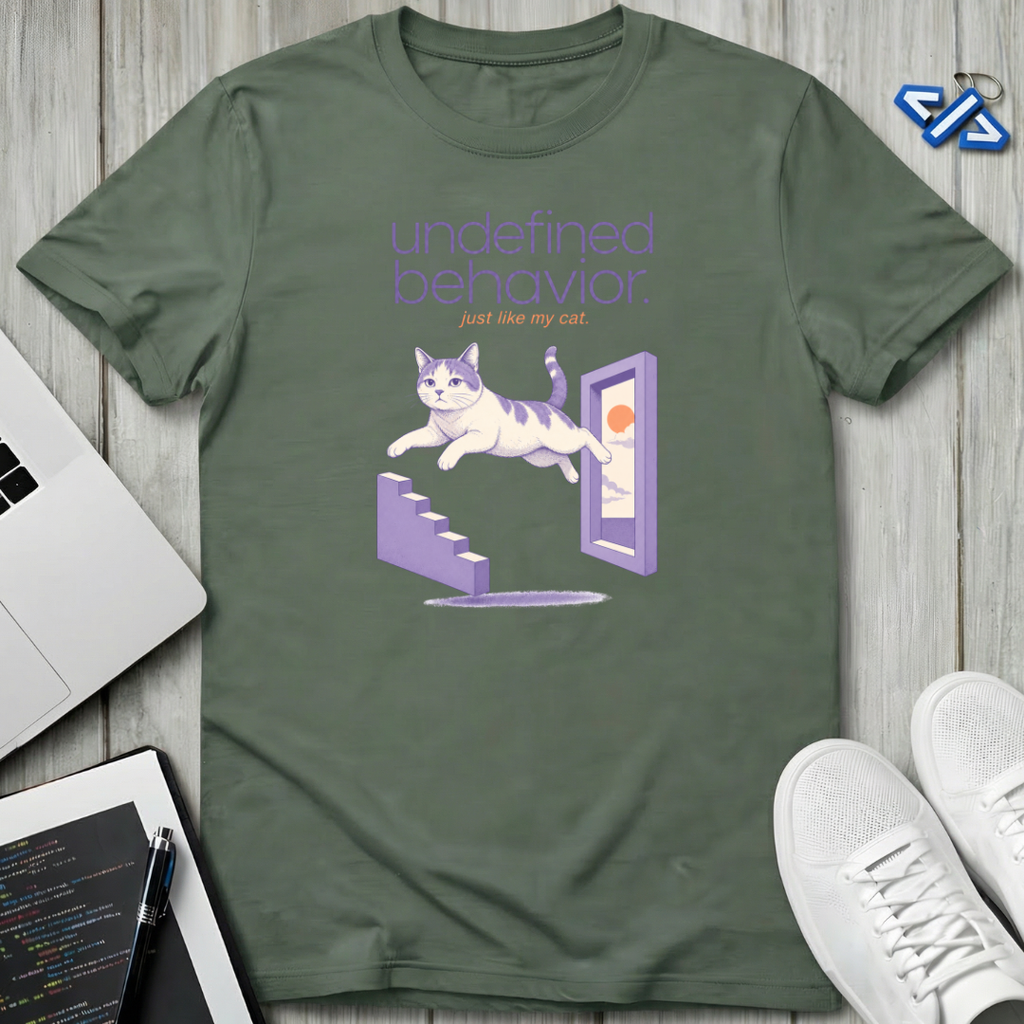 Undefined Cat T-Shirt.