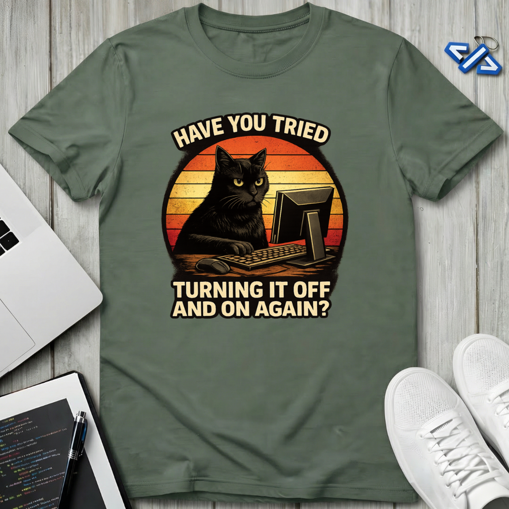 Reset Cat T-Shirt