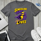 Superhero Semicolon T-Shirt