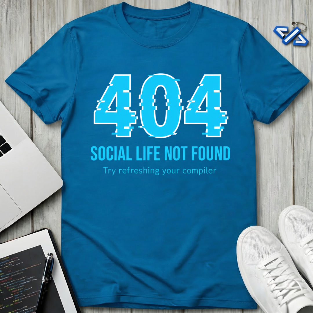 404 Social Life T-Shirt