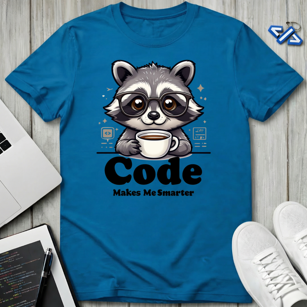 Smart Raccoon T-Shirt