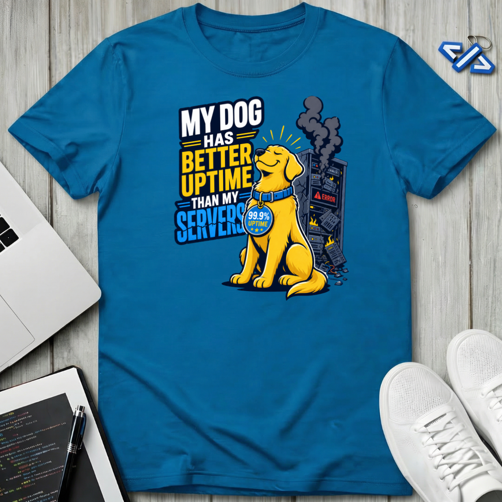 Dog Uptime T-Shirt