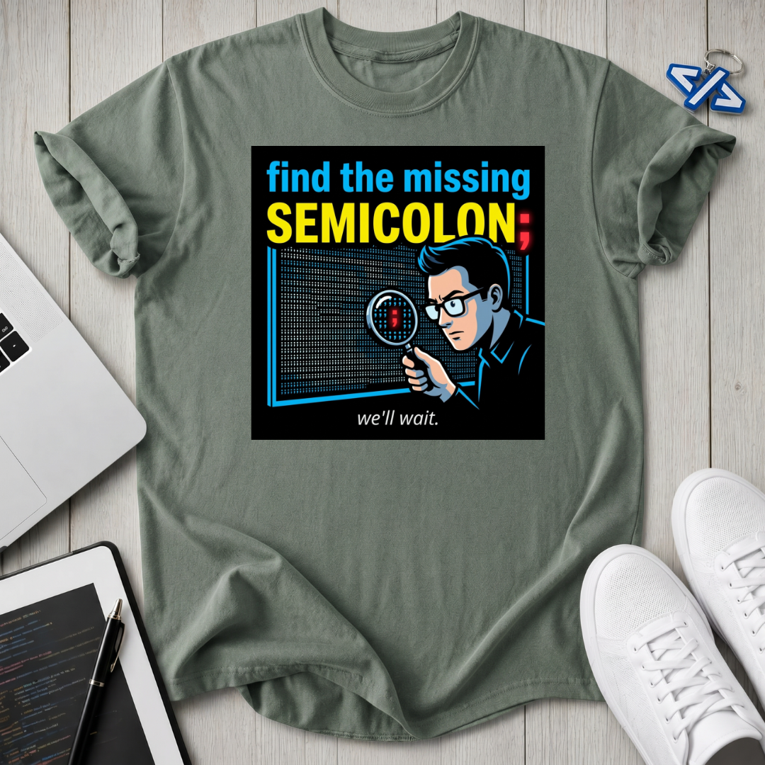 Semicolon T-Shirt