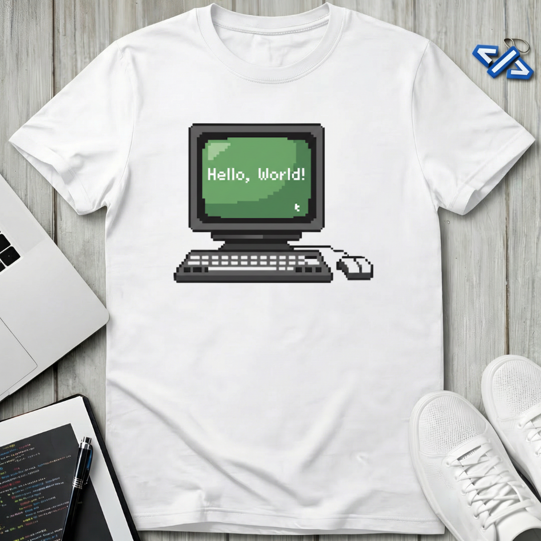 Retro Hello T-Shirt