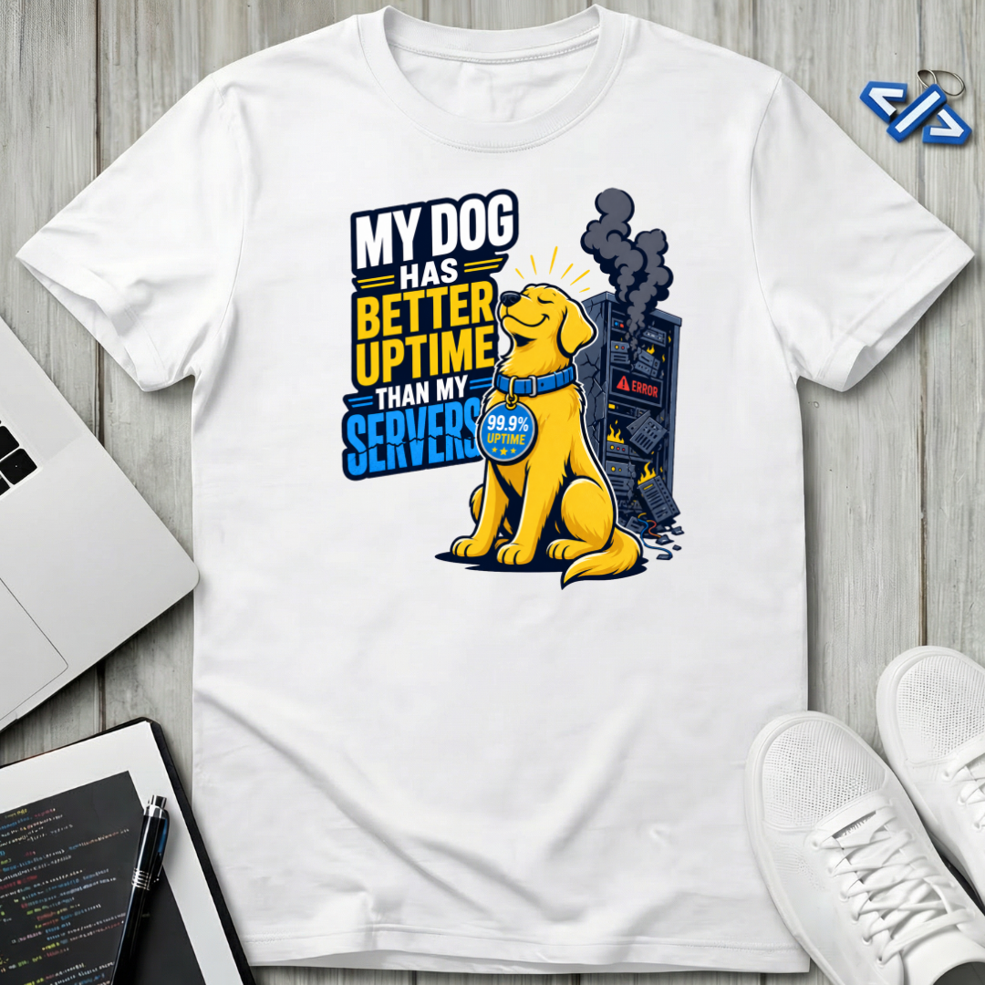 Dog Uptime T-Shirt