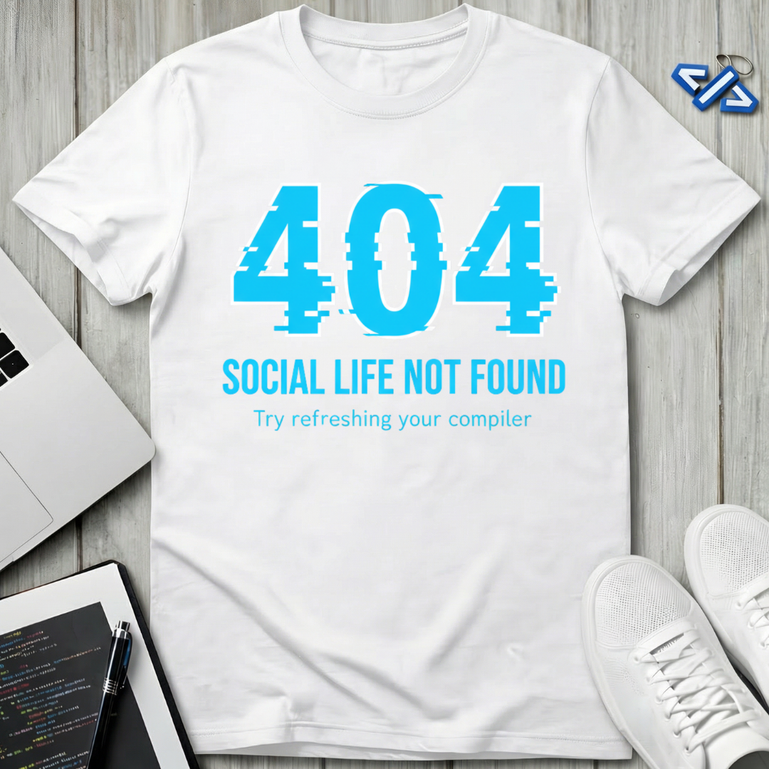 404 Social Life T-Shirt