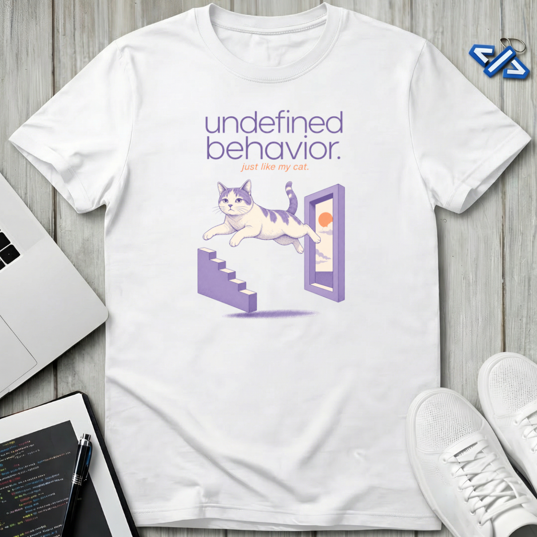 Undefined Cat T-Shirt.