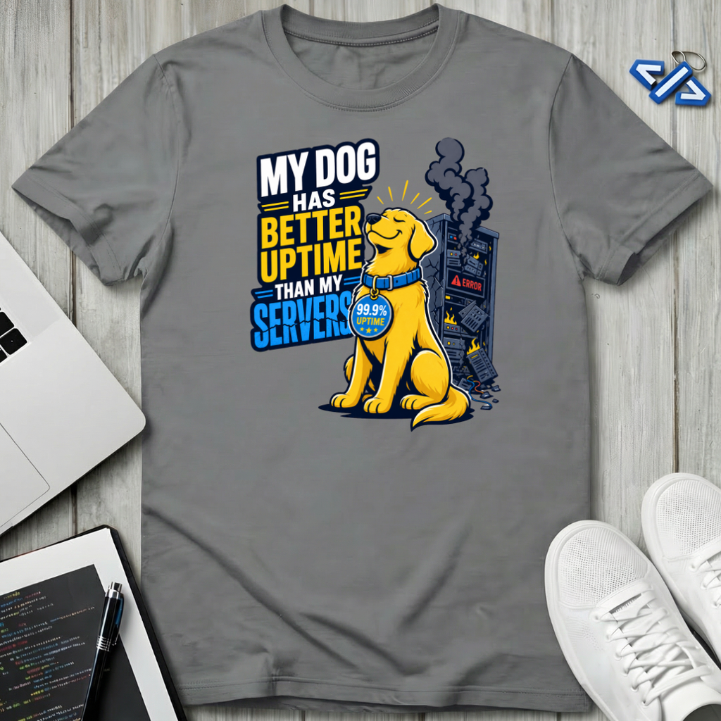 Dog Uptime T-Shirt