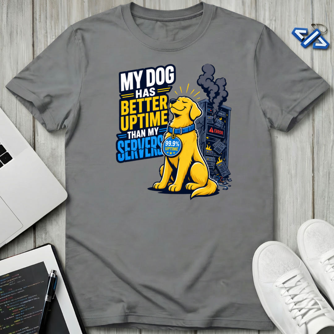 Dog Uptime T-Shirt