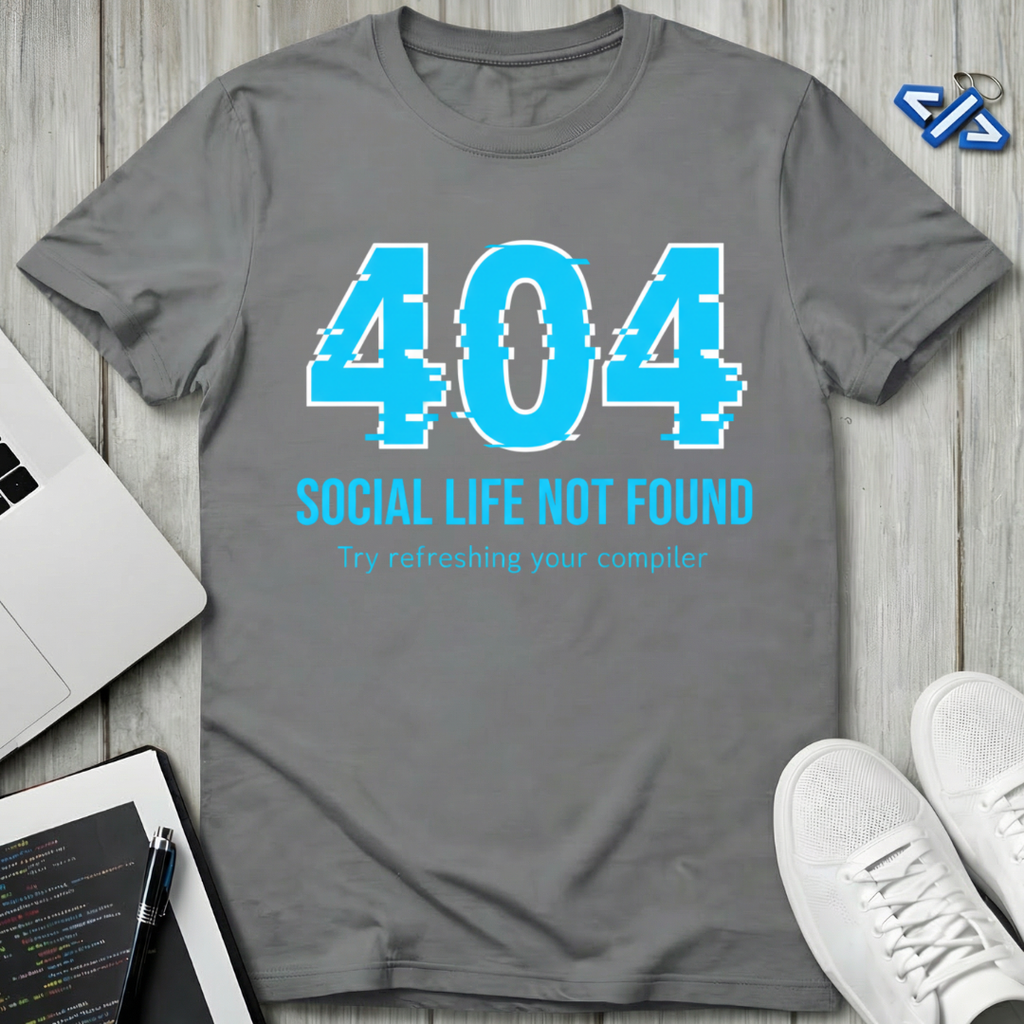 404 Social Life T-Shirt