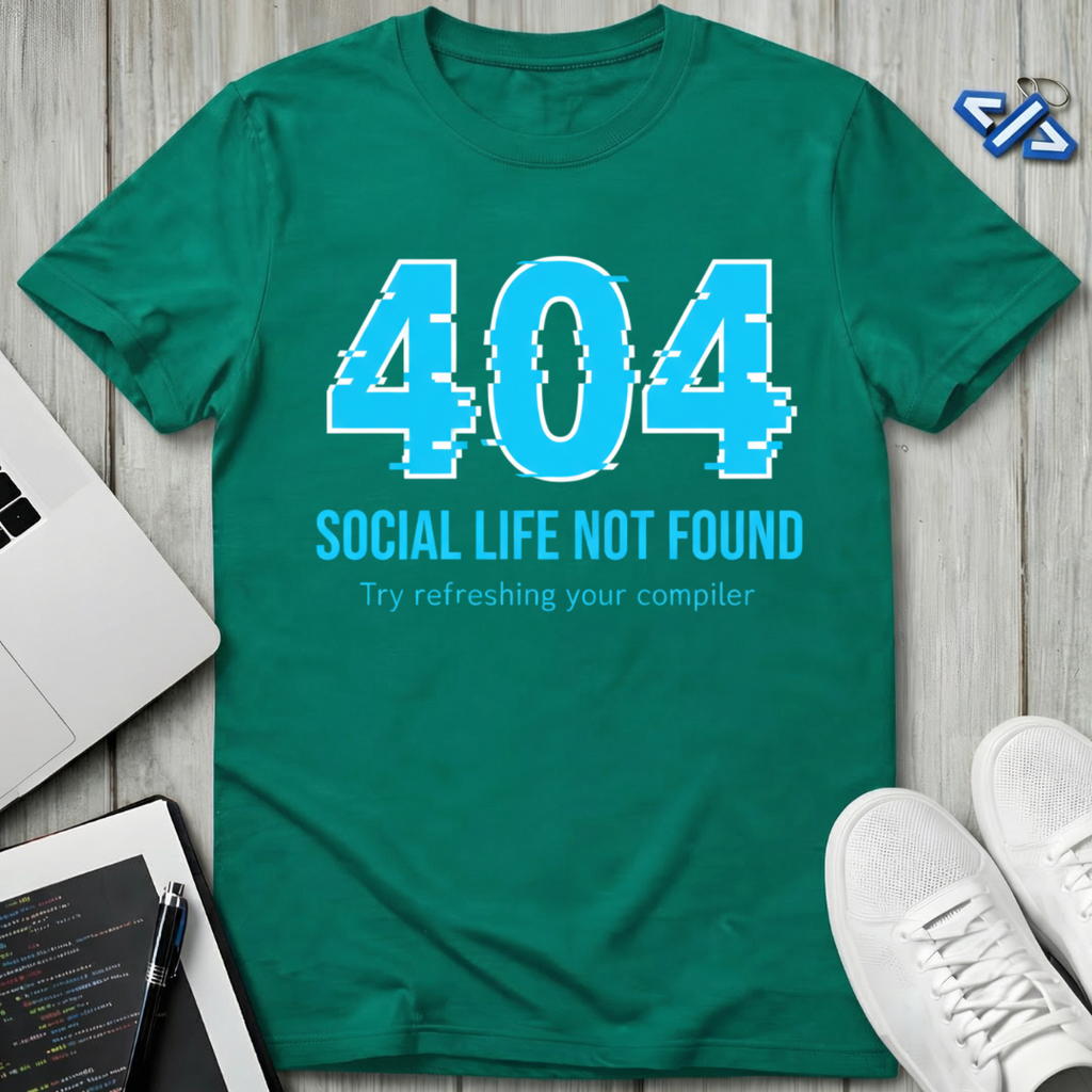 404 Social Life T-Shirt