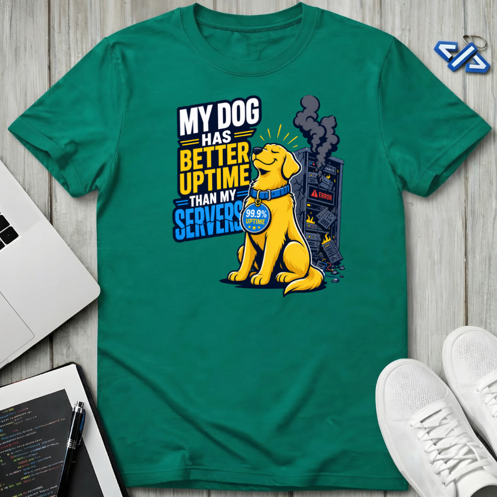 Dog Uptime T-Shirt