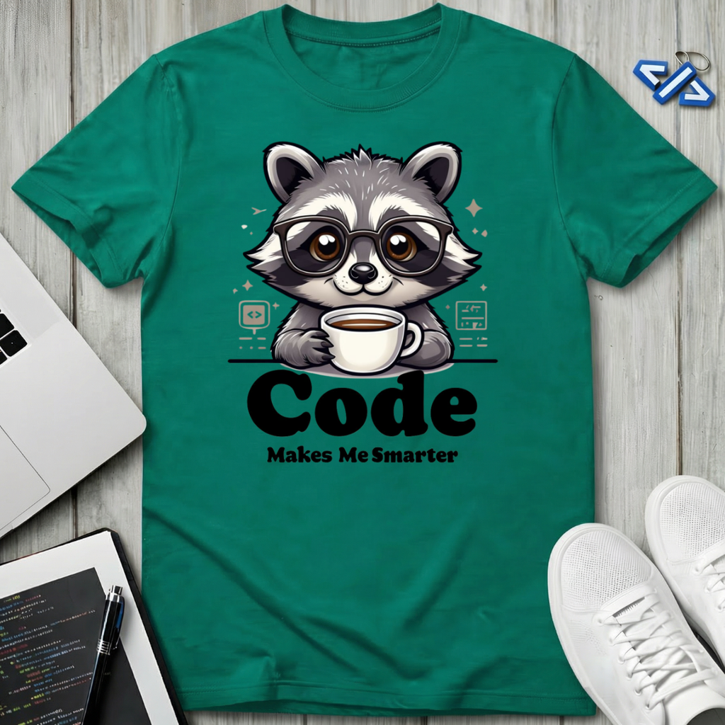 Smart Raccoon T-Shirt