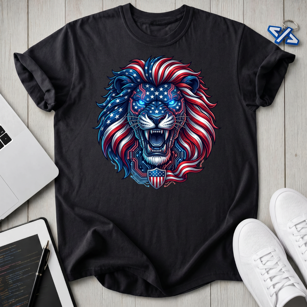 Cyber Lion T-Shirt