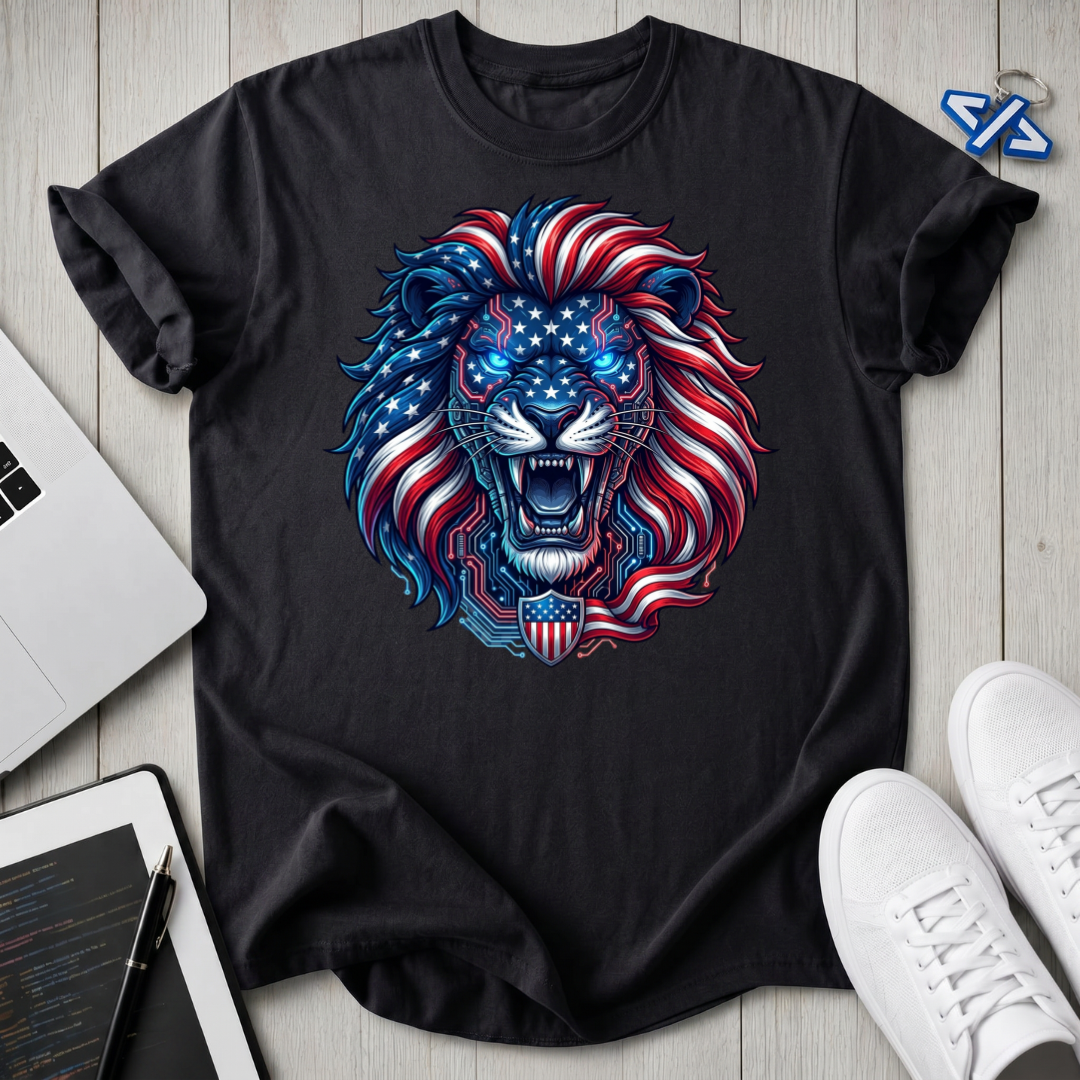 Cyber Lion T-Shirt