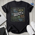 SQL Chalk T-Shirt