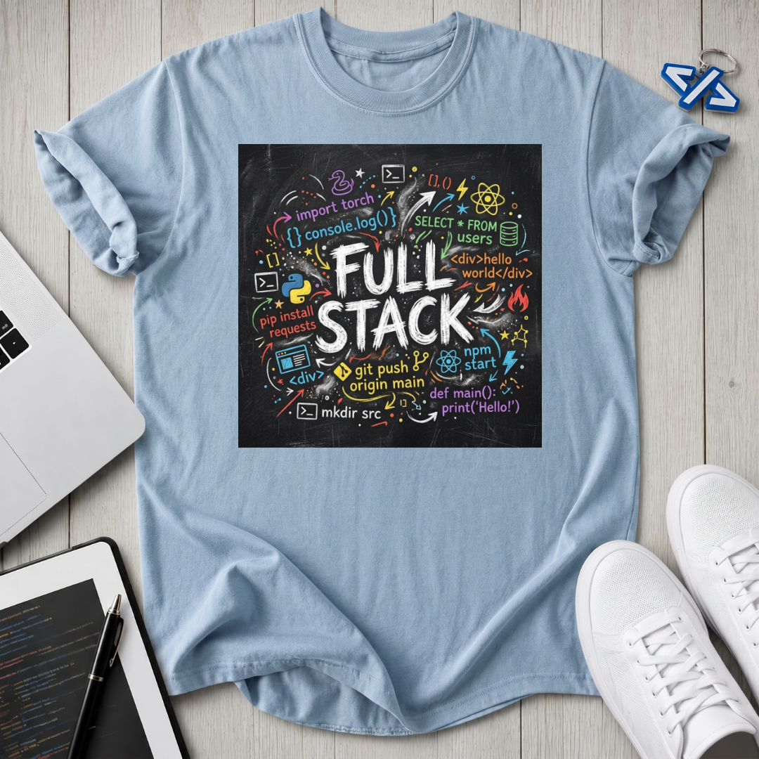 Fullstack Chalk T-Shirt