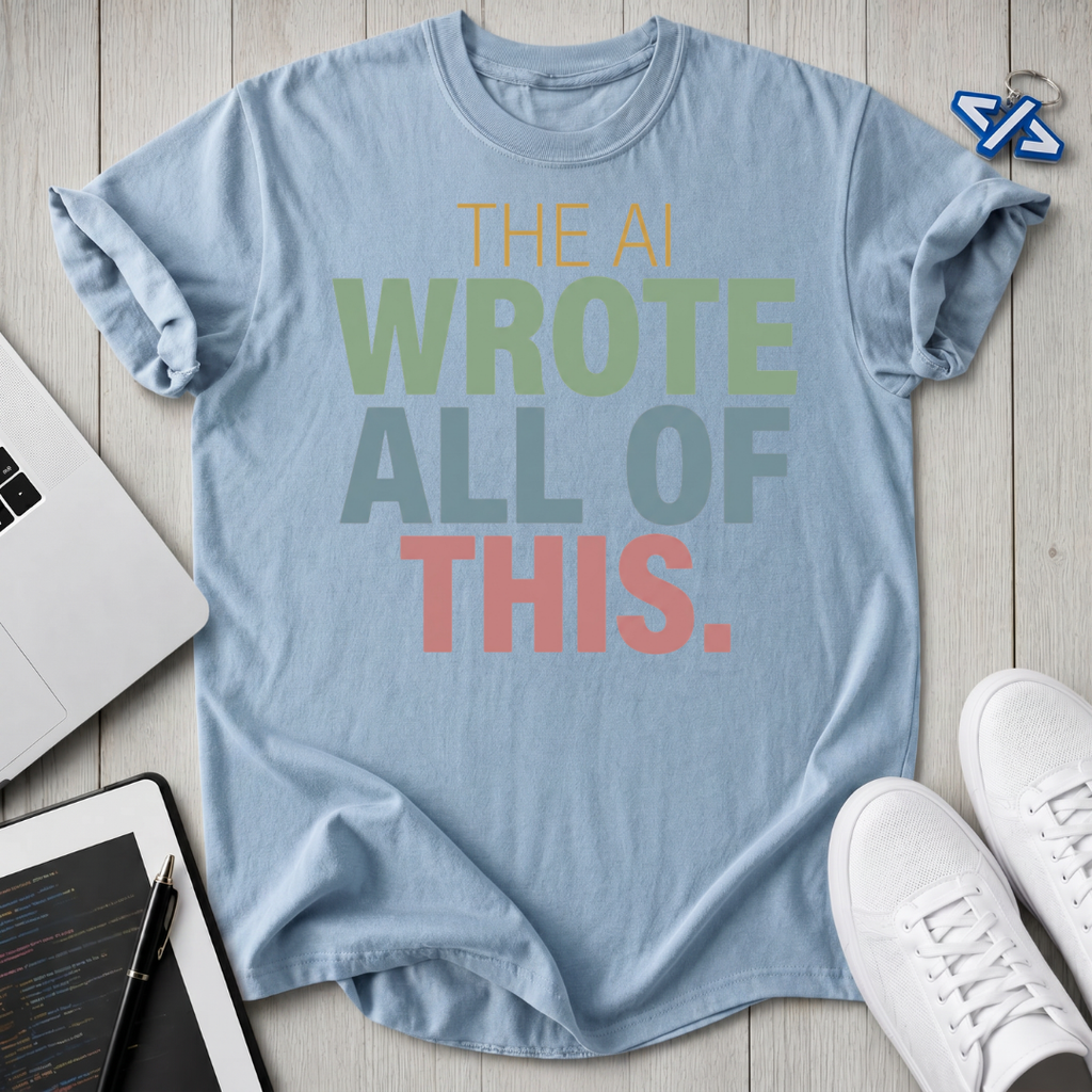 Ai Wrote T-Shirt