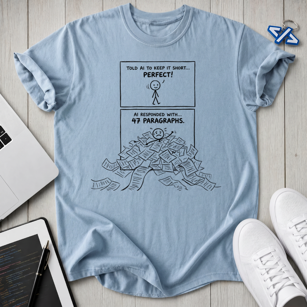 Paragraph Pile T-Shirt