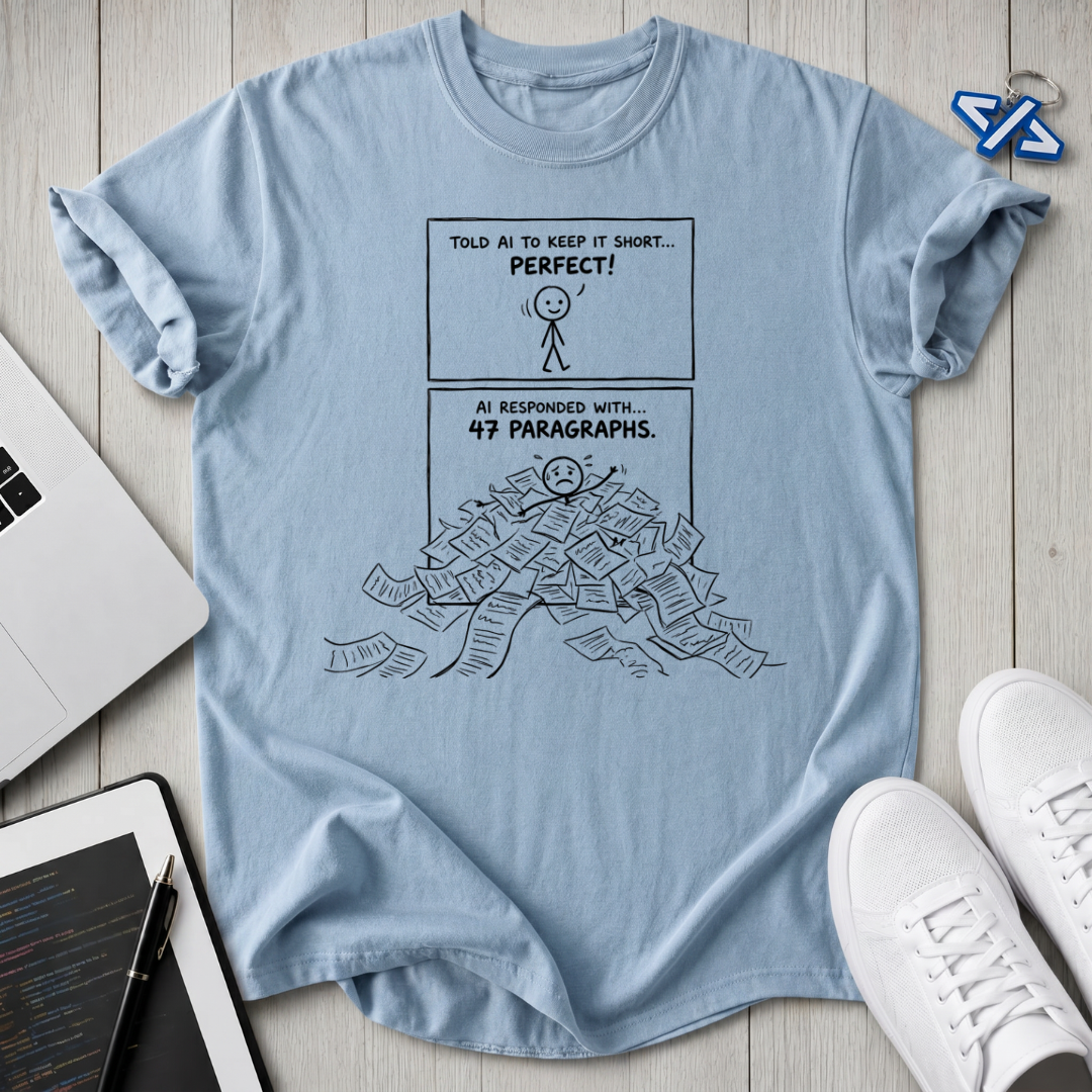 Paragraph Pile T-Shirt