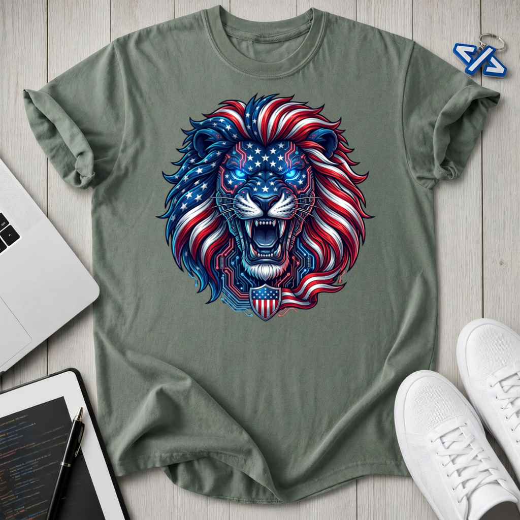 Cyber Lion T-Shirt