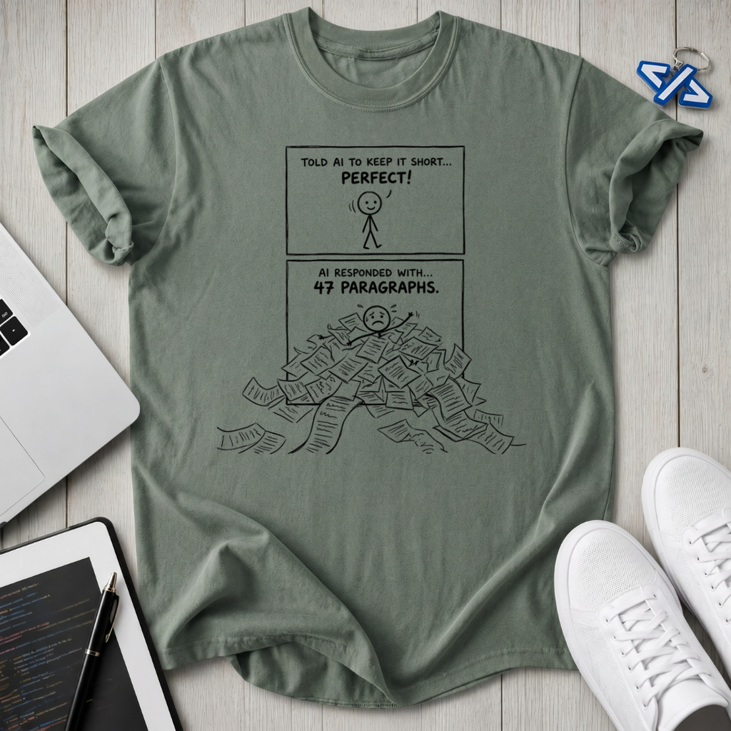 Paragraph Pile T-Shirt