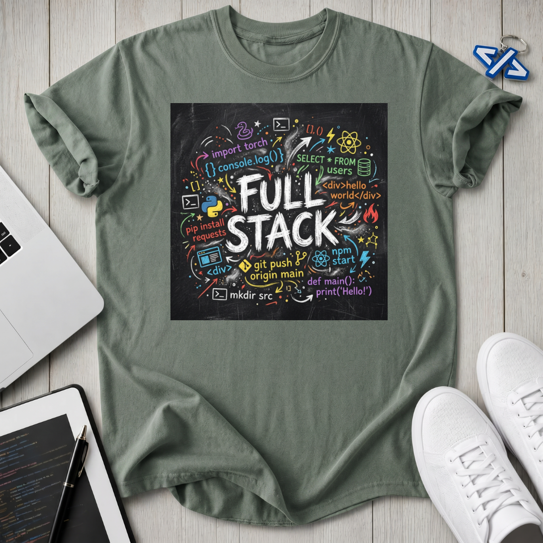 Fullstack Chalk T-Shirt