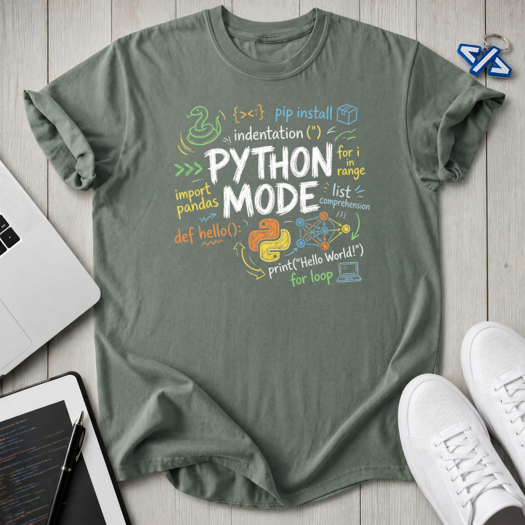 Python Mode T-Shirt