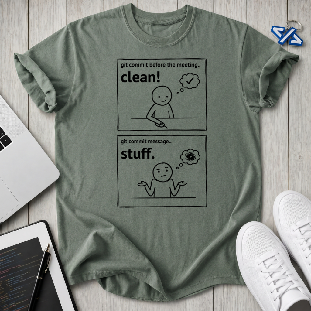 Commit Message T-Shirt