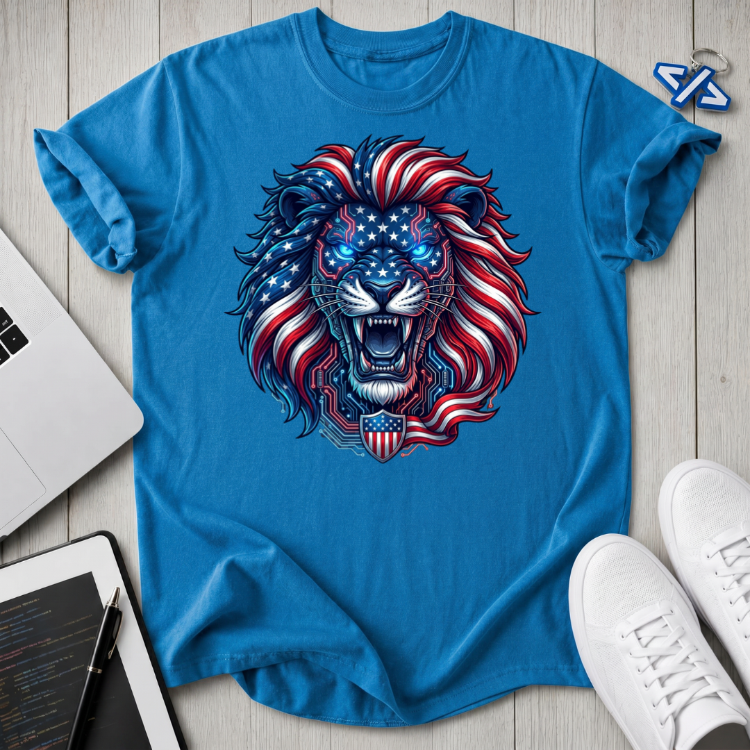 Cyber Lion T-Shirt