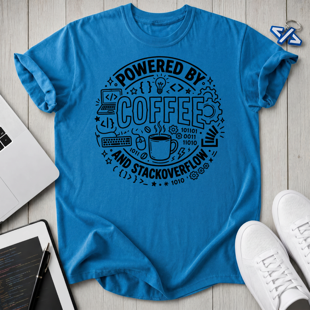 Powered Coffee T-Shirt