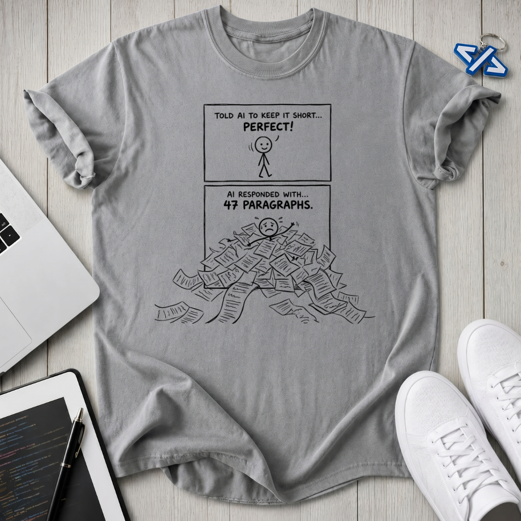 Paragraph Pile T-Shirt
