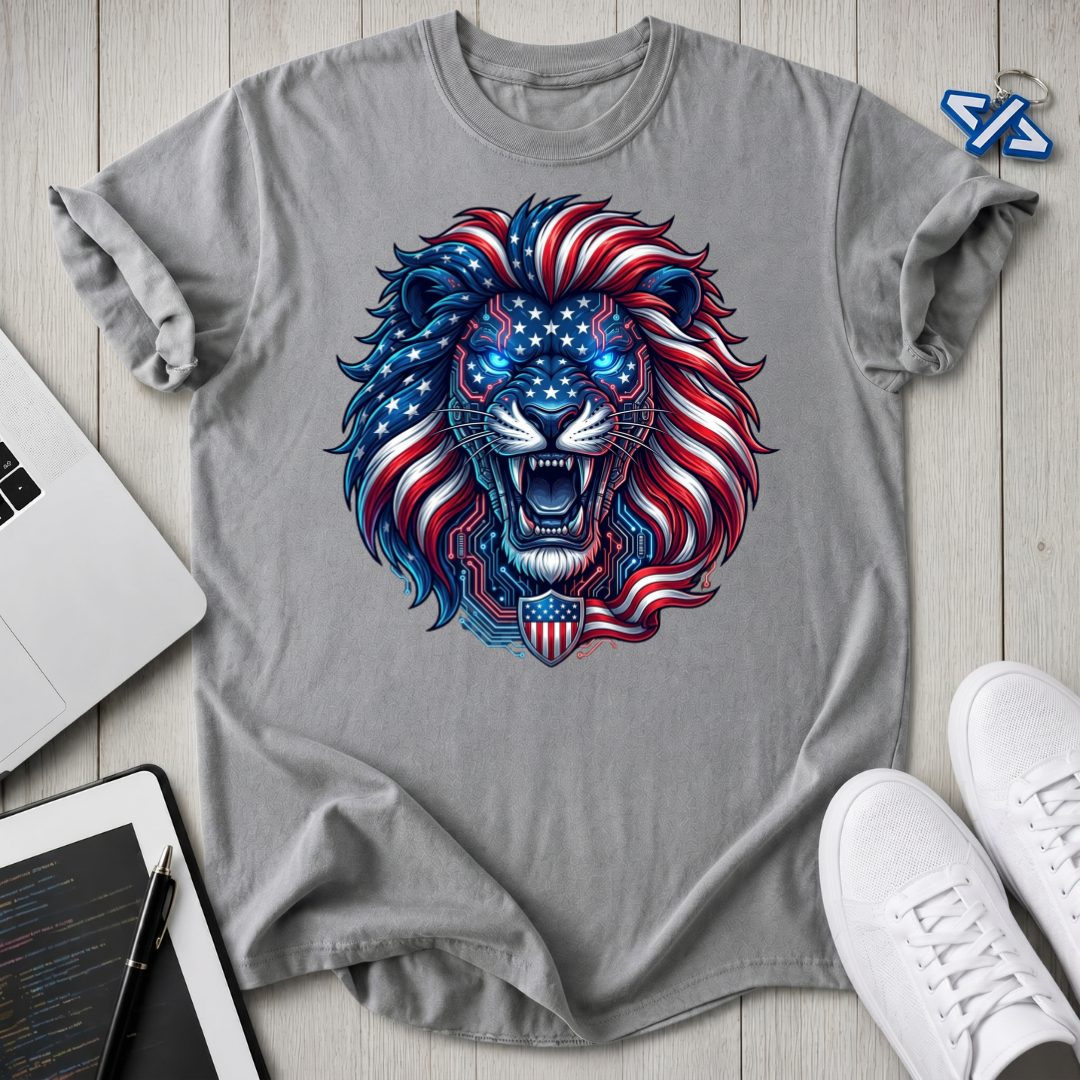 Cyber Lion T-Shirt