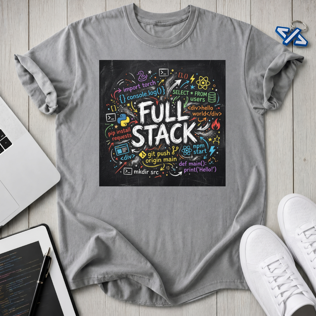 Fullstack Chalk T-Shirt