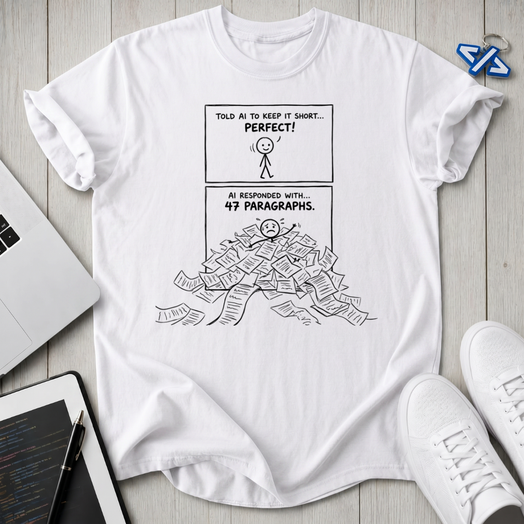 Paragraph Pile T-Shirt