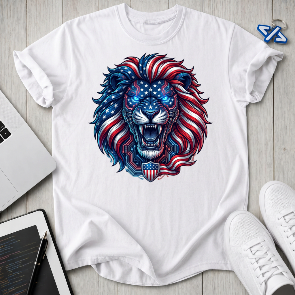 Cyber Lion T-Shirt