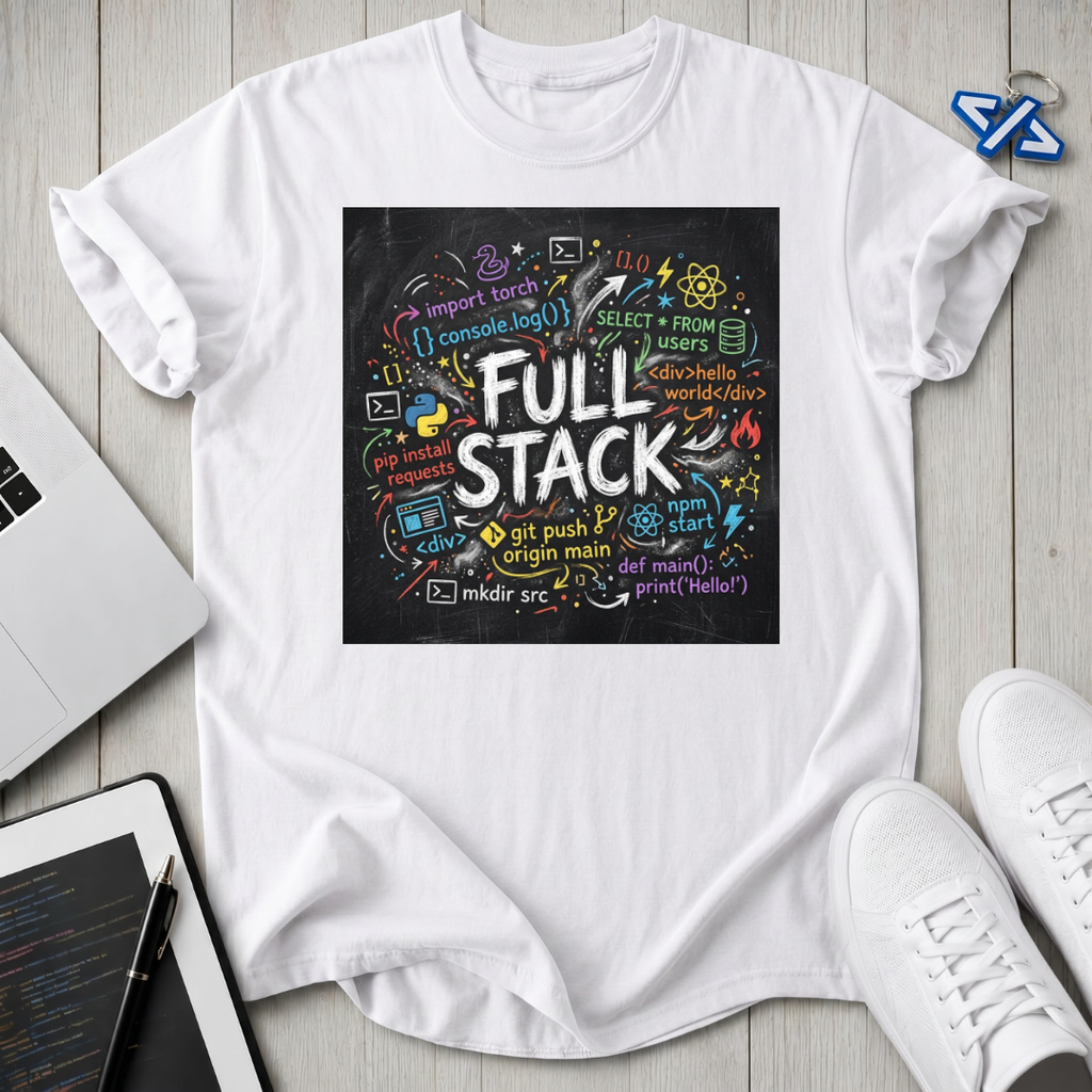 Fullstack Chalk T-Shirt