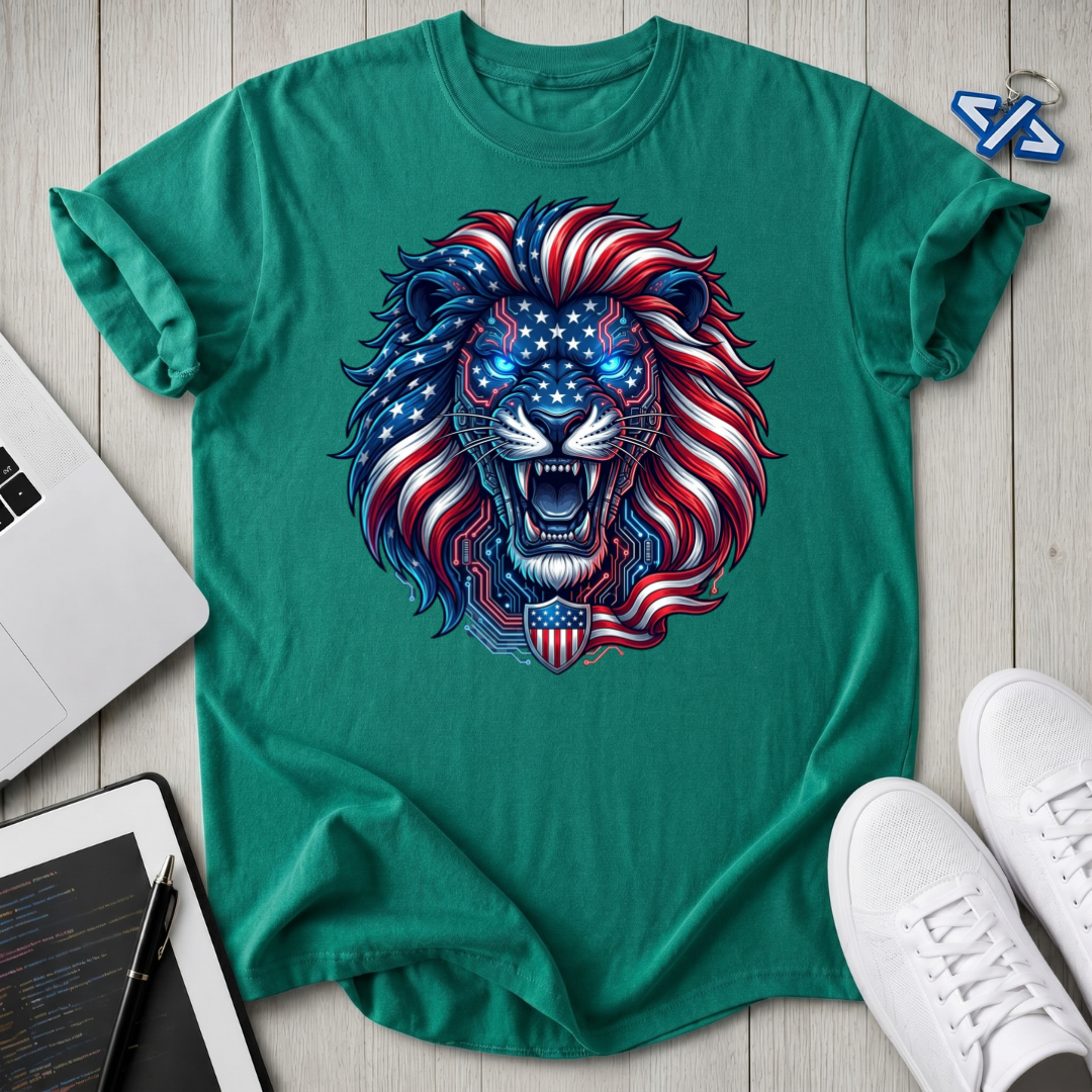 Cyber Lion T-Shirt