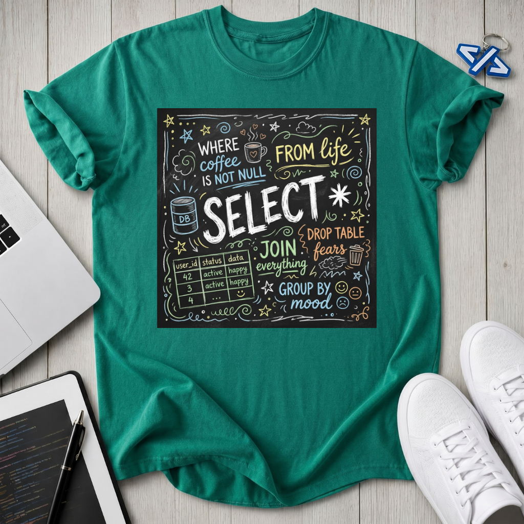 SQL Chalk T-Shirt